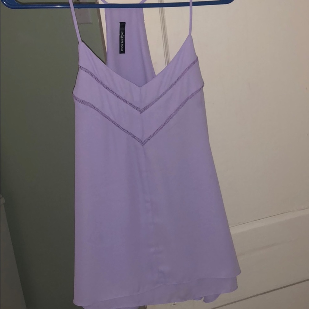Purple tank